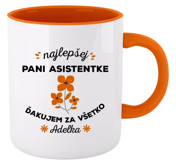 Hrnček  Najlepšej pani asistentke