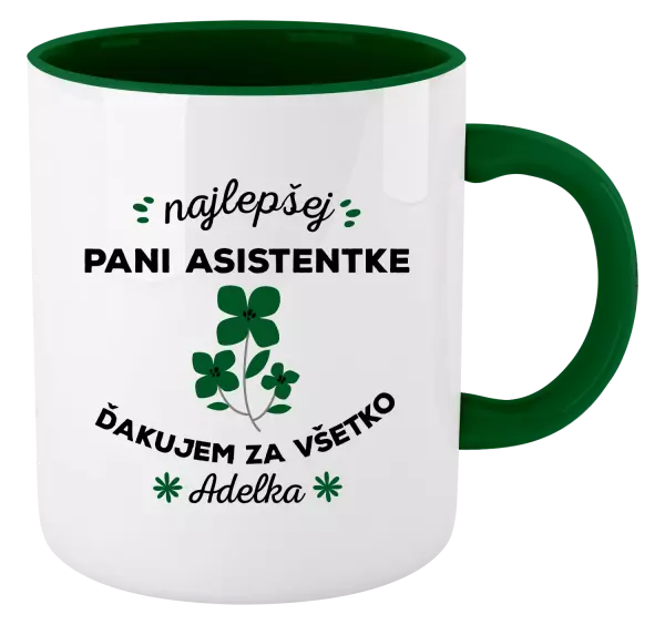 Hrnček  Najlepšej pani asistentke