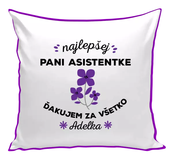 Vankúš Najlepšej pani asistentke