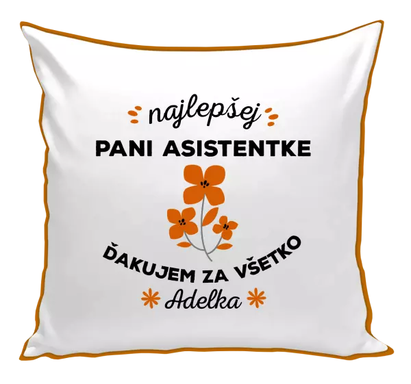 Vankúš Najlepšej pani asistentke
