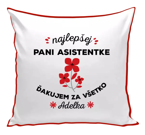 Vankúš Najlepšej pani asistentke