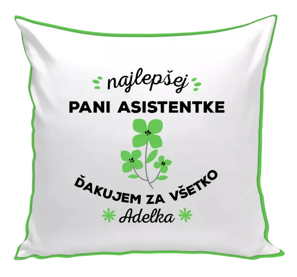 Vankúš Najlepšej pani asistentke