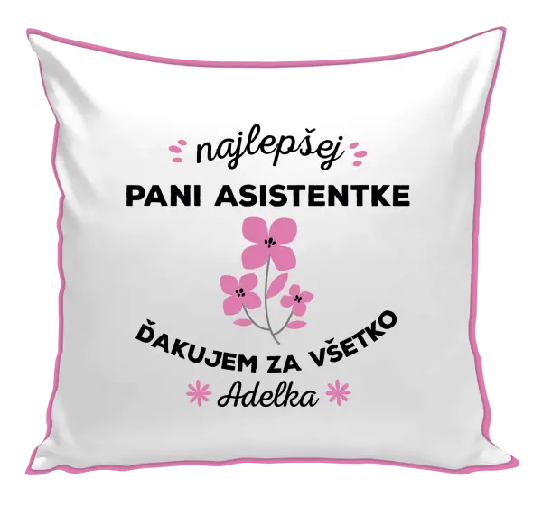 Vankúš Najlepšej pani asistentke