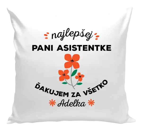 Vankúš Najlepšej pani asistentke