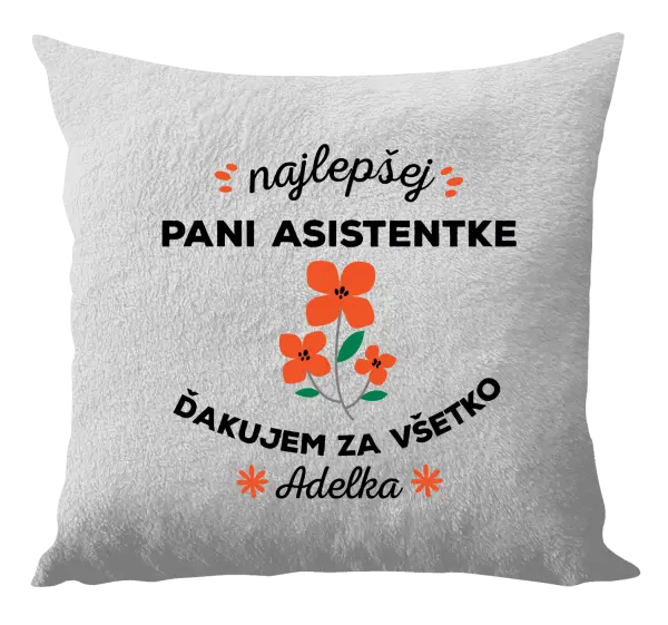 Vankúš Najlepšej pani asistentke