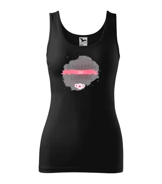 Dámske tielko Najlepšia pani učiteľka pod slnkom