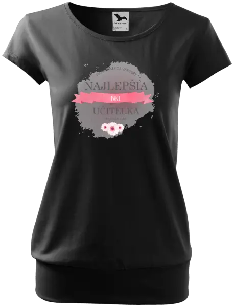 Dámske tričko Najlepšia pani učiteľka pod slnkom