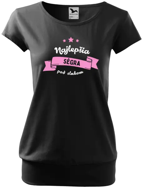 Dámske tričko Najlepšia ségra pod slnkom
