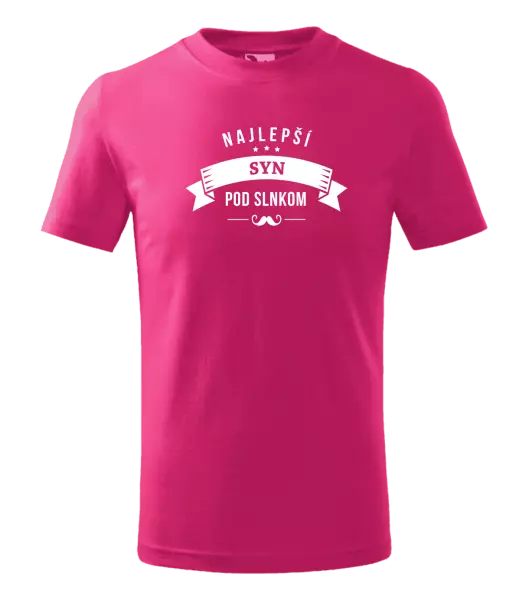 Detské tričko Najlepší syn pod slnkom