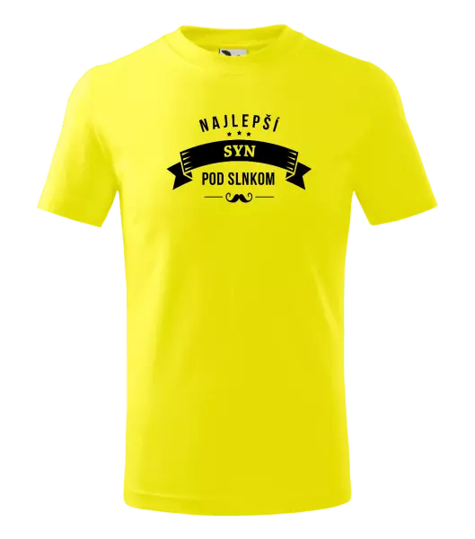 Detské tričko Najlepší syn pod slnkom