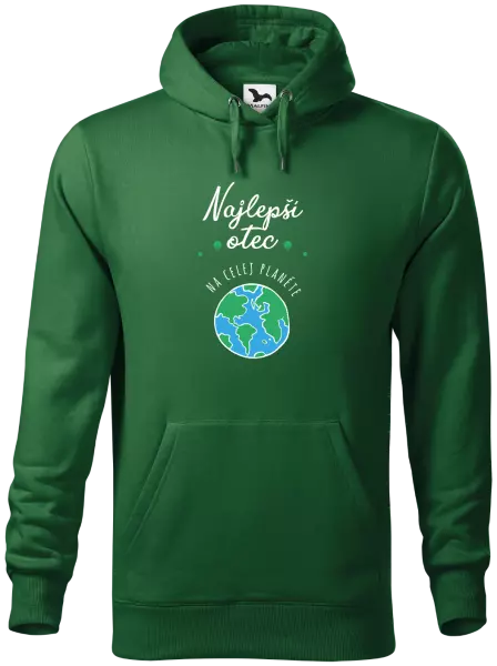 Pánska mikina Najlepší otec na celej planéte