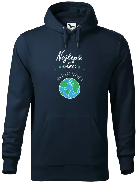 Pánska mikina Najlepší otec na celej planéte