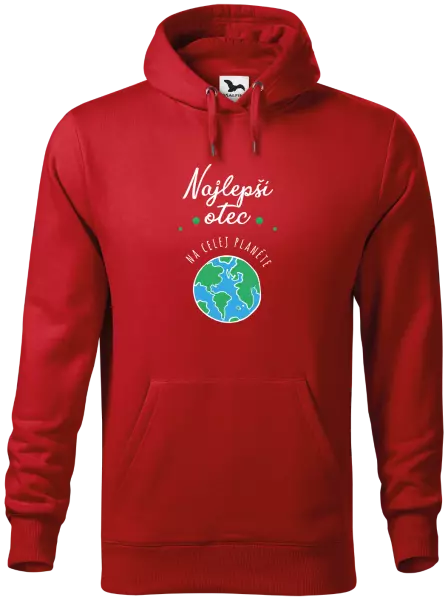 Pánska mikina Najlepší otec na celej planéte