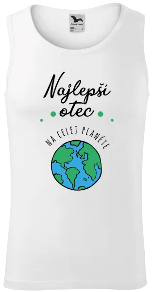 Pánske tielko Najlepší otec na celej planéte