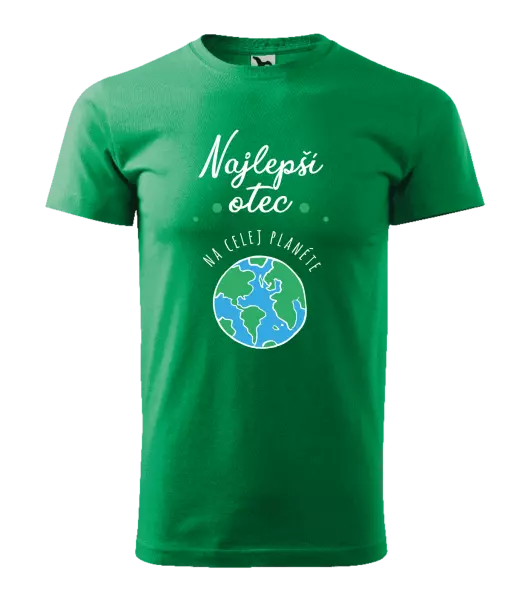 Pánske tričko Najlepší otec na celej planéte