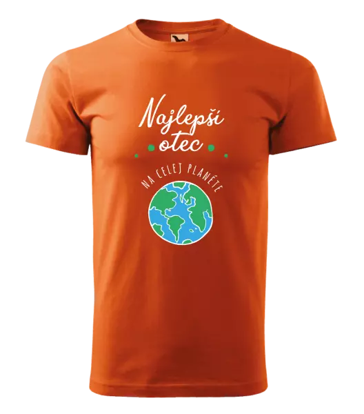 Pánske tričko Najlepší otec na celej planéte