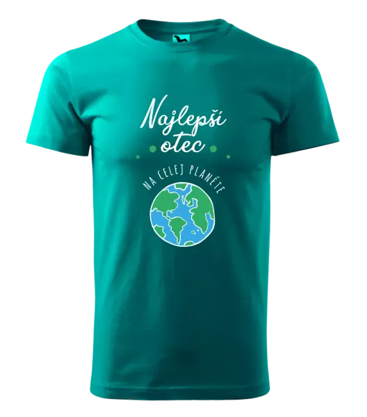 Pánske tričko Najlepší otec na celej planéte