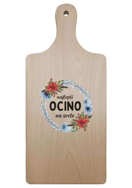 Doštička Najlepší ocino na svete, venček