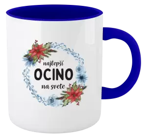 Hrnček  Najlepší ocino na svete, venček