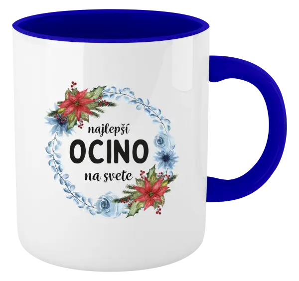 Hrnček  Najlepší ocino na svete, venček