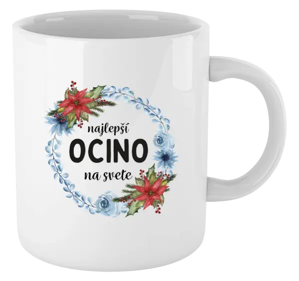 Hrnček Najlepší ocino na svete, venček