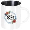 Nerezový hrnček Najlepší ocino na svete, venček