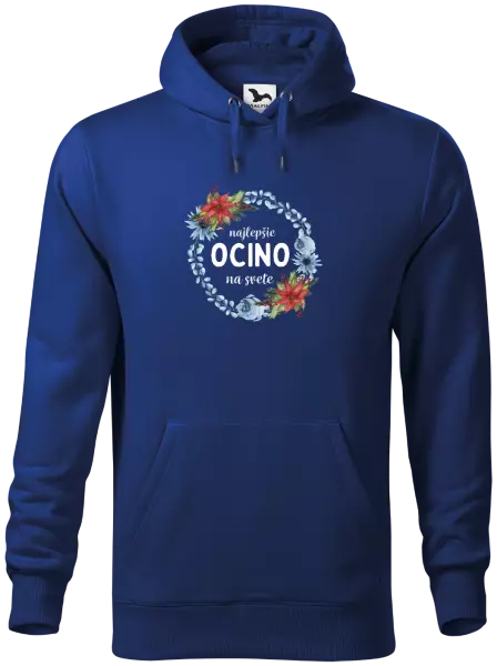 Pánska mikina Najlepší ocino na svete, venček