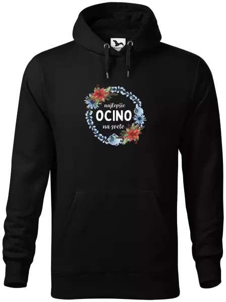 Pánska mikina Najlepší ocino na svete, venček