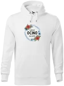 Pánska mikina Najlepší ocino na svete, venček