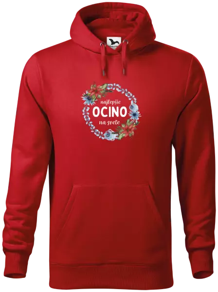 Pánska mikina Najlepší ocino na svete, venček