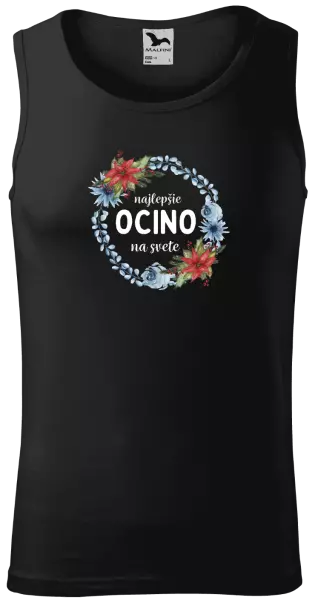 Pánske tielko Najlepší ocino na svete, venček