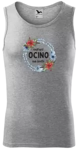 Pánske tielko Najlepší ocino na svete, venček