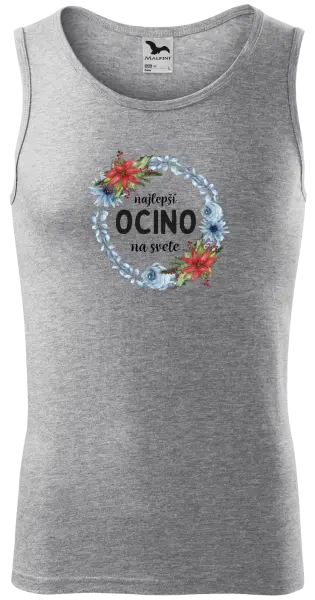 Pánske tielko Najlepší ocino na svete, venček