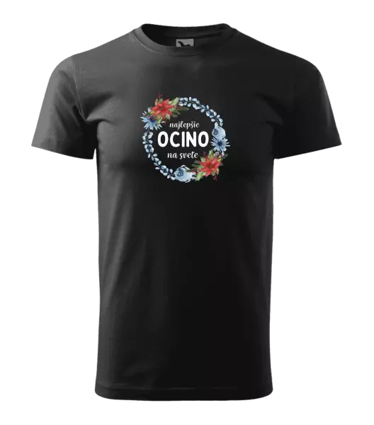 Pánske tričko Najlepší ocino na svete, venček