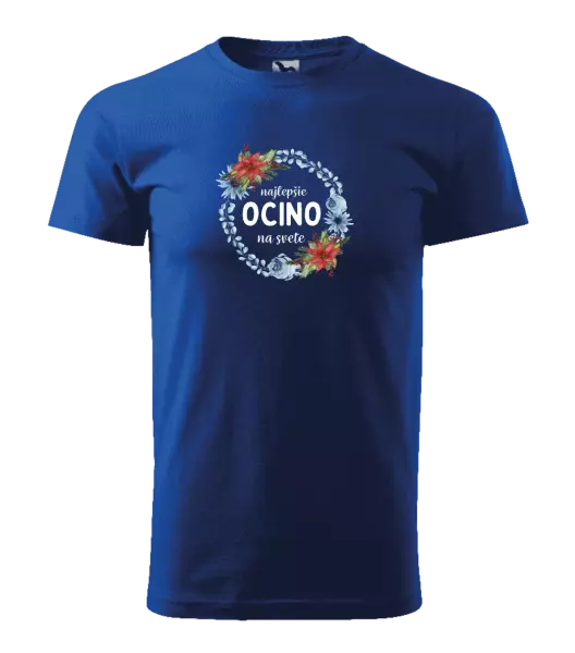 Pánske tričko Najlepší ocino na svete, venček