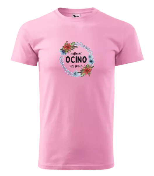 Pánske tričko Najlepší ocino na svete, venček