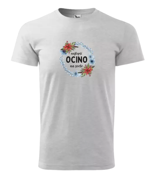 Pánske tričko Najlepší ocino na svete, venček