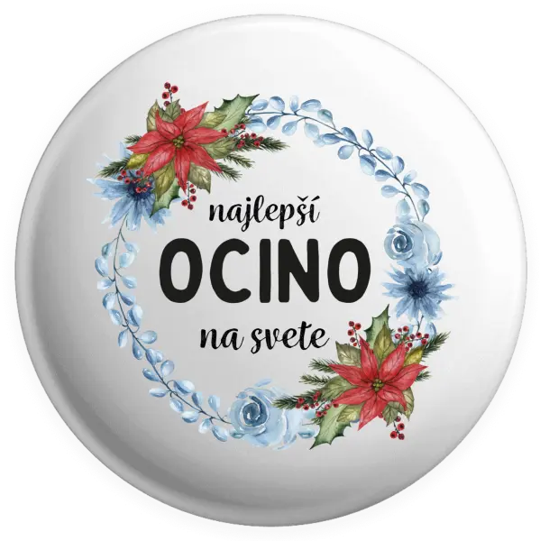 Placka Najlepší ocino na svete, venček