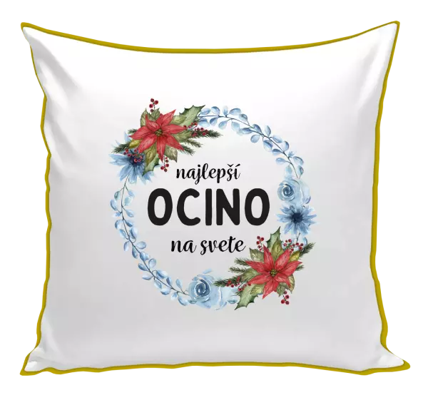 Vankúš Najlepší ocino na svete, venček