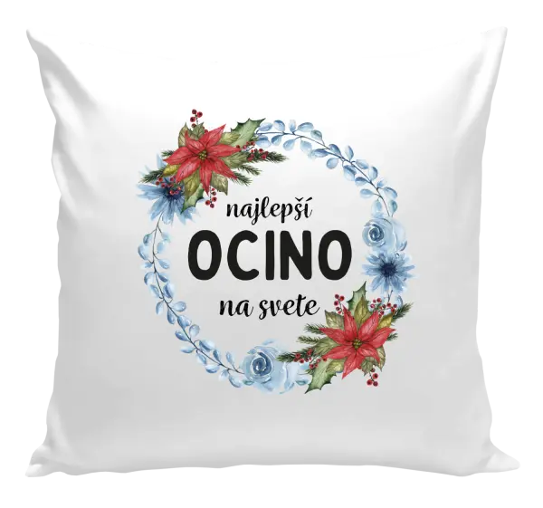 Vankúš Najlepší ocino na svete, venček