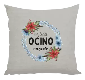 Vankúš Najlepší ocino na svete, venček