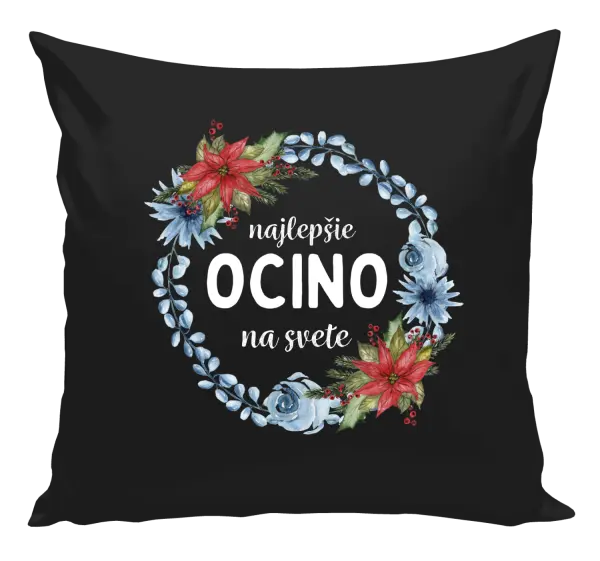 Vankúš Najlepší ocino na svete, venček