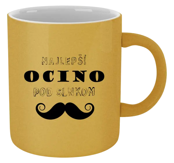 Hrnček metalický Najlepší ocino pod slnkom