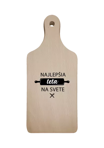 Doštička Najlepšia tete na svete-valček