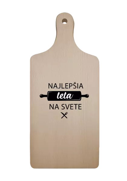Doštička Najlepšia tete na svete-valček
