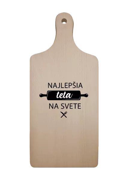Doštička Najlepšia tete na svete-valček