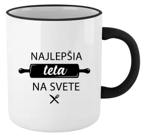 Hrnček Najlepšia tete na svete-valček