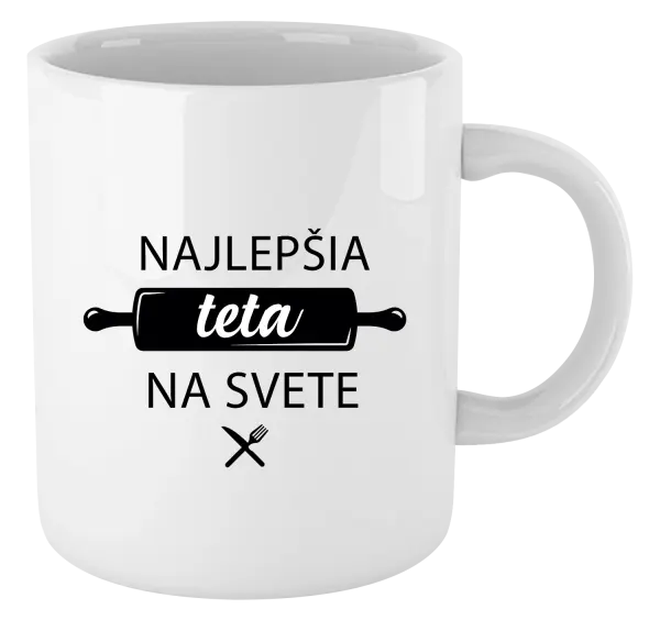 Hrnček Najlepšia tete na svete-valček