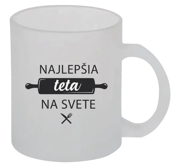 Hrnček Najlepšia tete na svete-valček