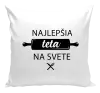 Vankúš Najlepšia tete na svete-valček